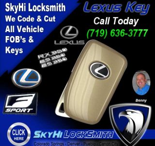 Lexus Key Locksmith Pueblo