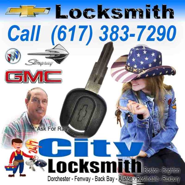 Chevrolet Locksmith Cambridge – Call Ray today (617) 383-7290
