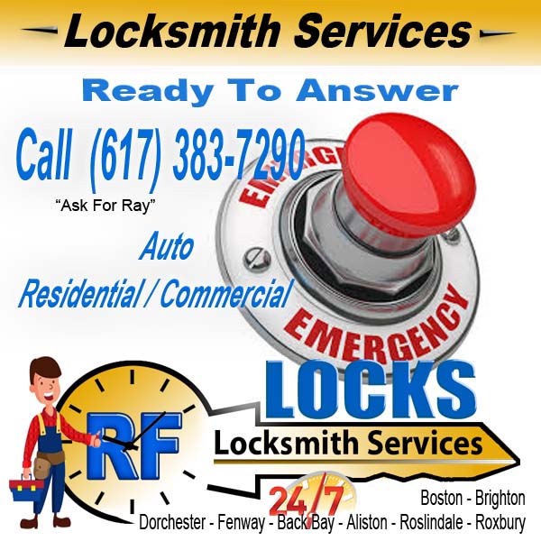 24 Hour Locksmith Near Me Call Ray today (617) 383-7290
