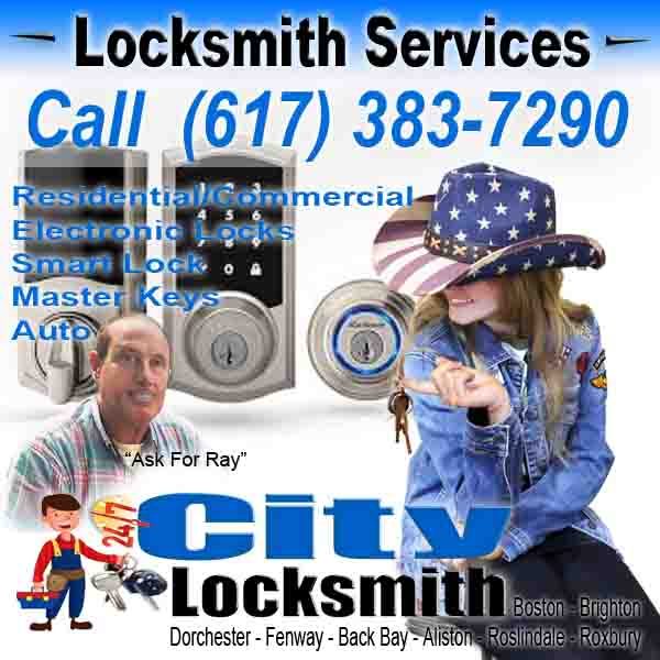 Locksmith Boston Call Ray at City Locksmith (617) 383-7290