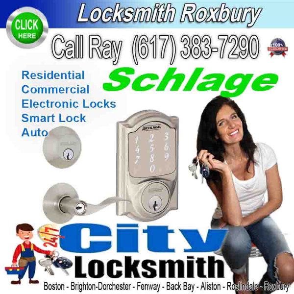 Locksmith Roxbury Schlage – Call Ray today. (617) 383-7290