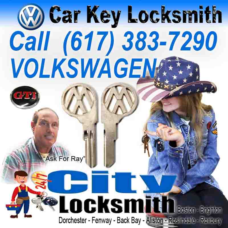 Volkswagen Locksmith in Brookline – Call City Ask Ray 617-383-7290