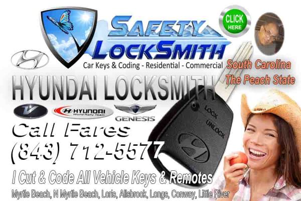 Car Key Locksmith Hyundai – (843) 712-5577