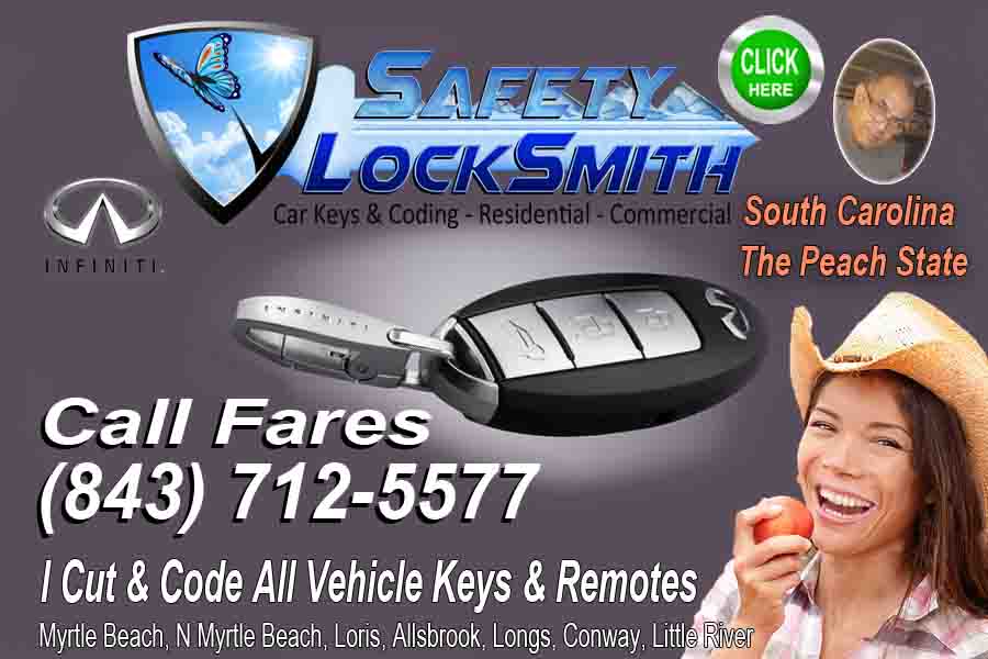 Infinity Locksmith – Call Safety Fares (843) 712-5577