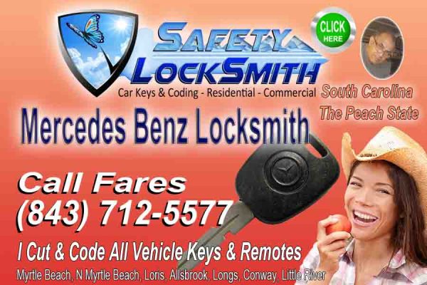 Mercedes Remote Key Fob – Call Fares (843) 712-557716