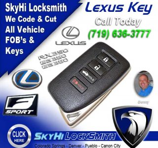 Lexus Car Locksmith Colorado Springs