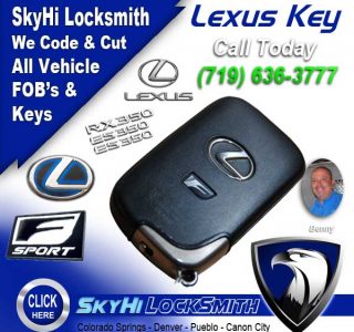 Lexus Car Locksmith Pueblo
