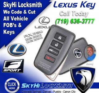 Lexus Car Locksmith Canon City