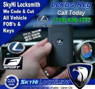 Lexus Key Locksmith Colorado Springs