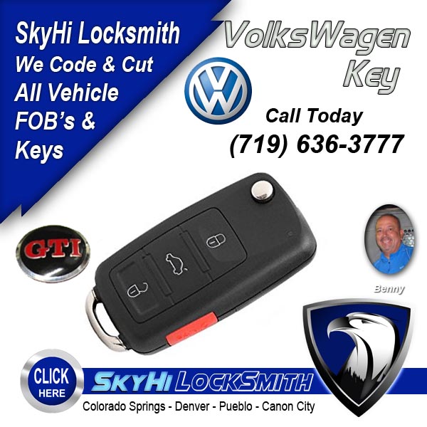 Volkswagen Keys & Fobs 9 – 719-636-3777