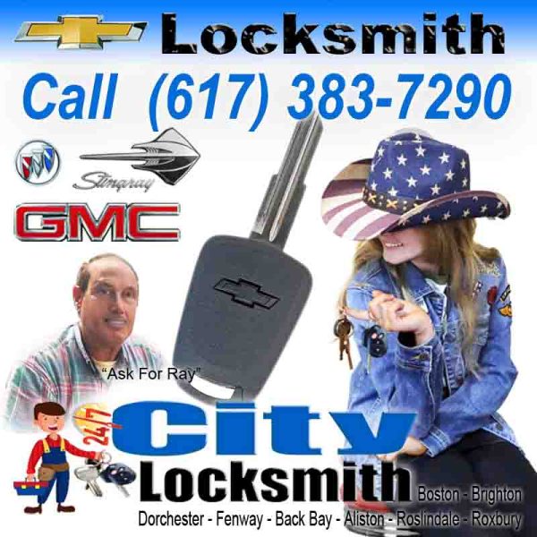 Chevrolet Locksmith – Call Ray today (617) 383-7290