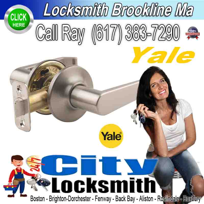 Locksmith Brookline Yale – Call Ray (617) 383-7290