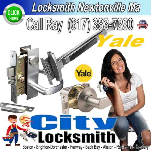 Locksmith Newtonville Yale – Locksmith – Call Ray today. (617) 383-7290