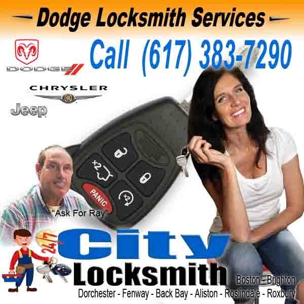 Dodge Locksmith – Call Ray today (617) 383-7290