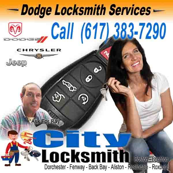 Dodge Locksmith Jamaica Plain – Call Ray today (617) 383-7290