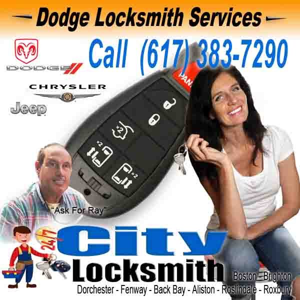 Dodge Locksmith Newton – Call Ray today (617) 383-7290