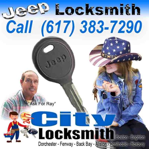 Jeep Locksmith Boston – Call Ray today (617) 383-7290