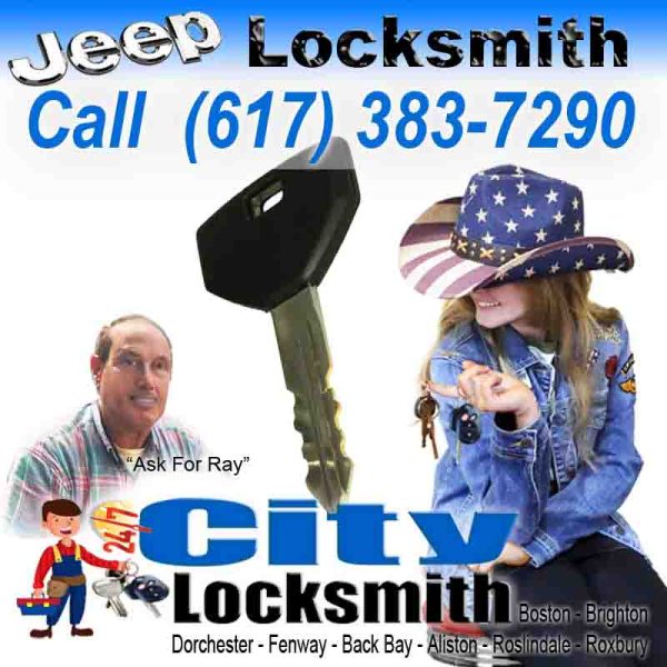 Jeep Locksmith Cambridge – Call Ray today (617) 383-7290