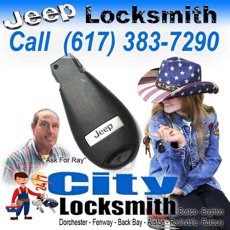 Locksmith Boston Jeep – Call City Ask Ray 617-383-7290