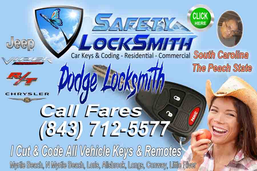 Dodge Remotes Myrtle Beach – Call Safety Fares (843) 712-5577