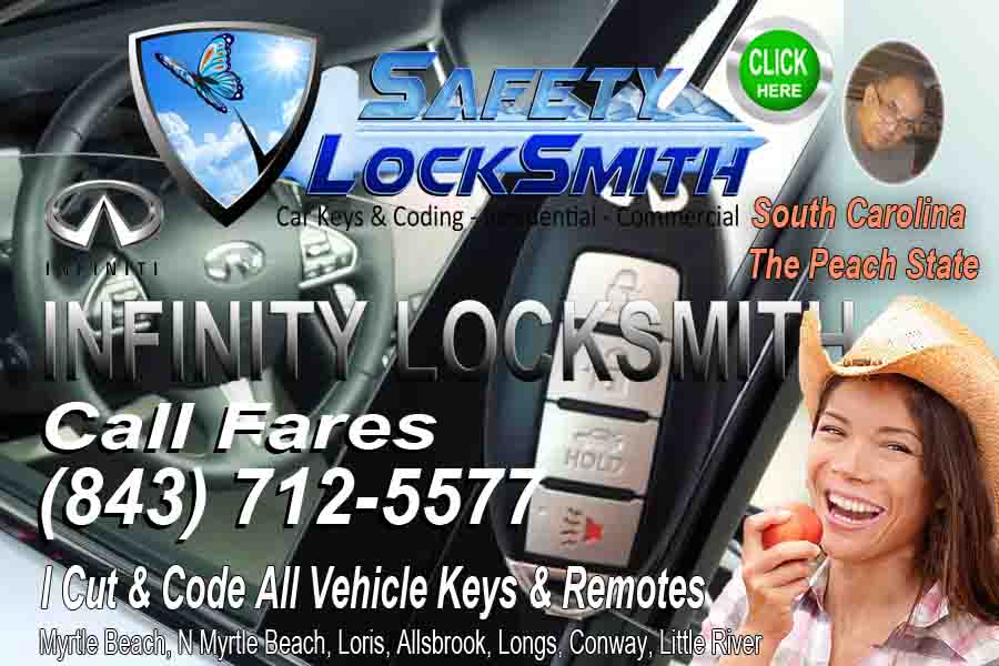 Infinity Key Repairs – Call Safety Fares (843) 712-5577