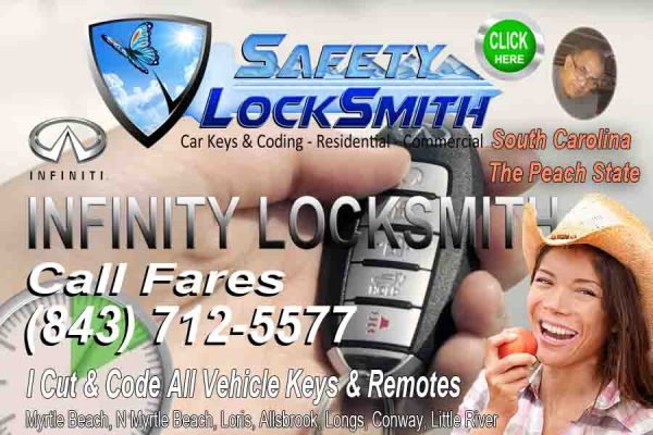 Key Repair Near Me Infinity – Call Fares (843) 712-5577