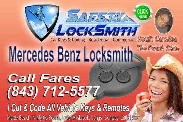 Mercedes Benz Key Remote – Call Fares (843) 712-557716