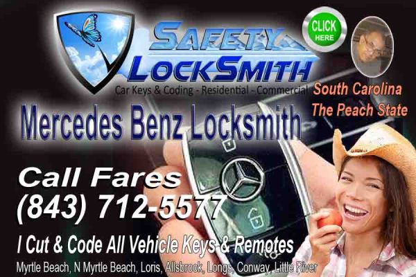 Mercedes Key Repair Myrtle Beach – Call Fares (843) 712-557716