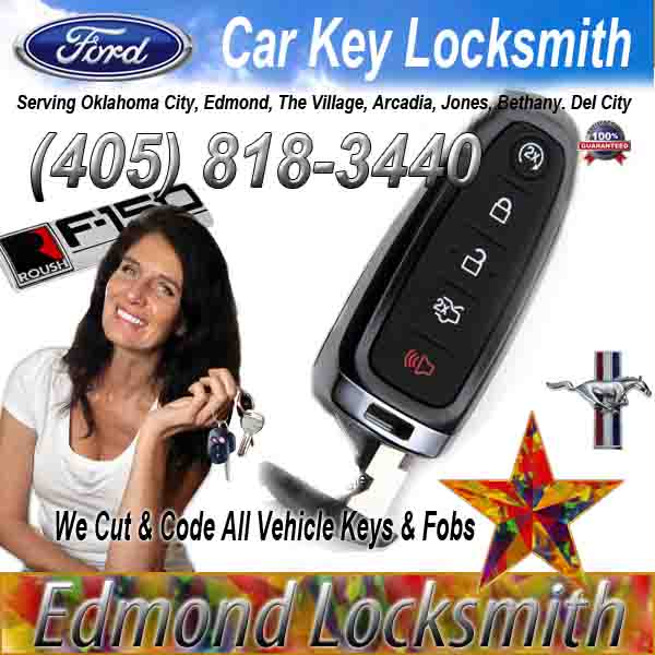 Ford Car Key locksmith – Call Me 405-818-3440