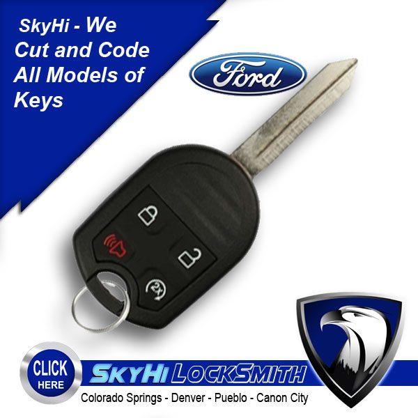 Ford FOB Key Door Lock Engine Start