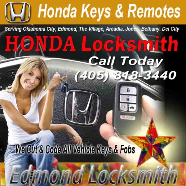 Locksmith Jones Honda – Call Danny Today 405 818-3440