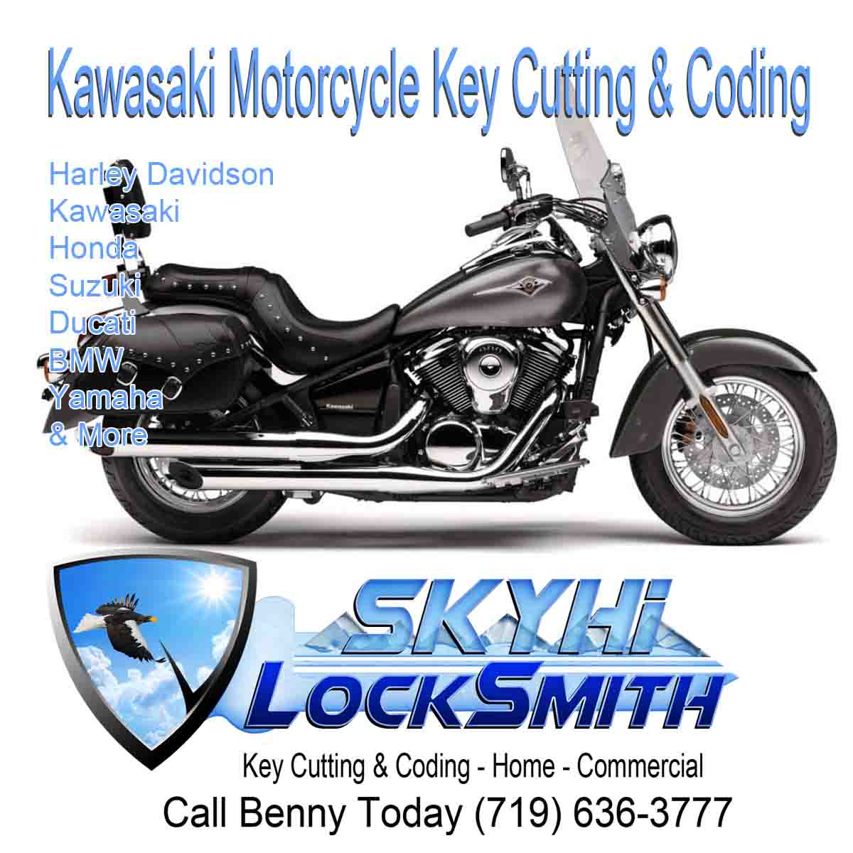 Kawasaki Key Coding – Call Benny (719) 636-3777