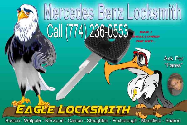 Mercedes Benz Car Key Replacement  – Call Fares 774-236-0553