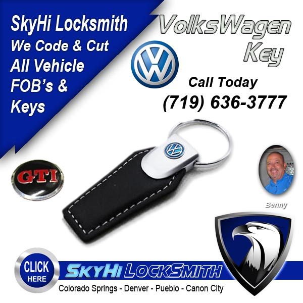 VolksWagen Key 719-636-3777 SkyHi Locksmith